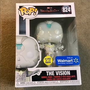Marvel Funko POP! The Vision Glow in Dark 824 NEW